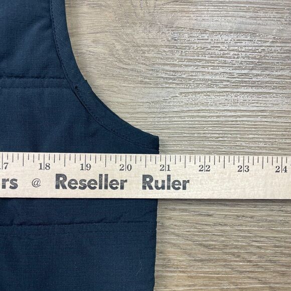 Travis Mathew Vest Mens Medium Black Puffer Cold Bay Golf Full Zip Golfer - Picture 9 of 11